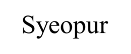 syeopur