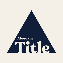 above the title