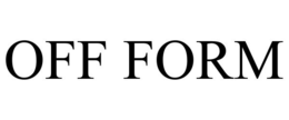 off form