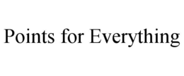points for everything