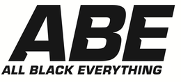 abe all black everything