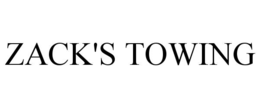zack's towing