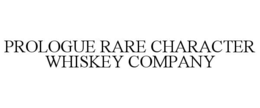 prologue rare character whiskey company