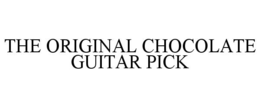 the original chocolate guitar pick