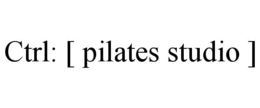 ctrl: [ pilates studio ]