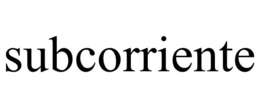 subcorriente
