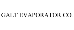 galt evaporator co.