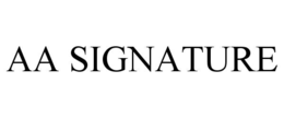 aa signature