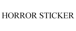 horror sticker