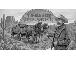 tumbleweed wagon industries on our way!!!