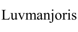 luvmanjoris