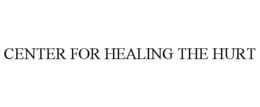 center for healing the hurt