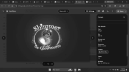 shimmer the glowworm