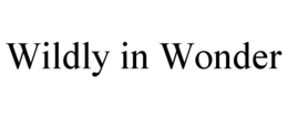 wildly in wonder