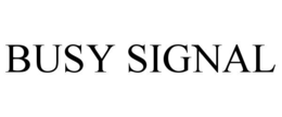 busy signal