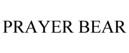 prayer bear