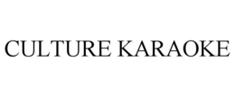 culture karaoke