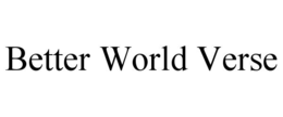 better world verse