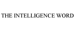 the intelligence word