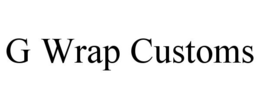 g wrap customs