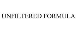 unfiltered formula