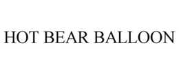 hot bear balloon