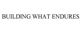building what endures