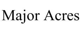 major acres