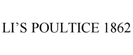 li’s poultice 1862