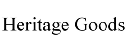 heritage goods