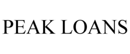peak loans