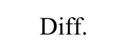 diff.
