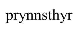 prynnsthyr
