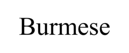 burmese
