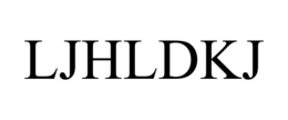 ljhldkj