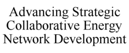 advancing strategic collaborative energy network development