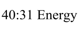 40:31 energy