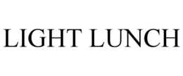 light lunch