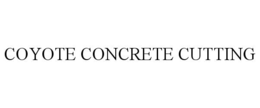 coyote concrete cutting