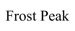 frost peak