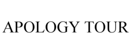 apology tour