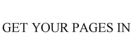 get your pages in