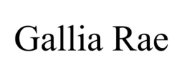 gallia rae