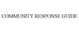 community response guide