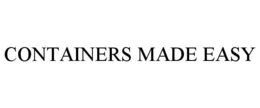 containers made easy