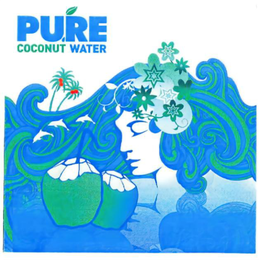 pure coconut water