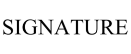 signature