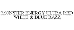 monster energy ultra red white & blue razz