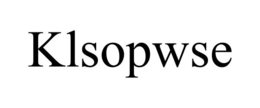 klsopwse