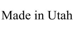 made in utah